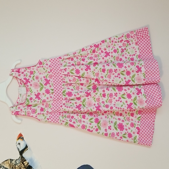 Pink Flower Dress - Picture 1 of 5